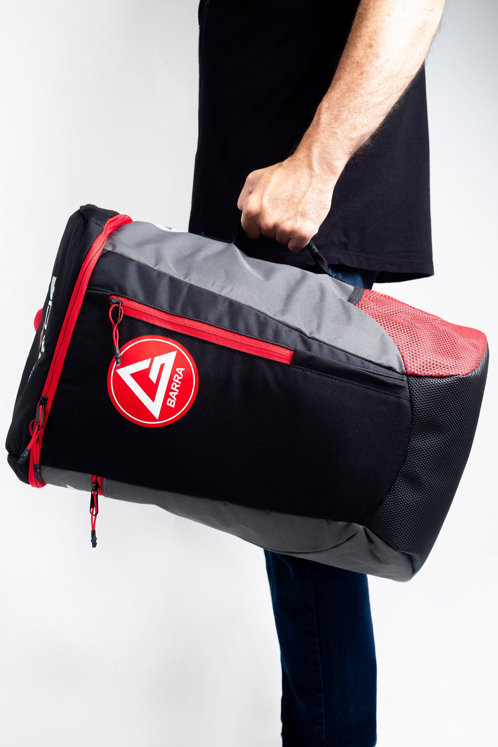 Mochila RS - Preta e Cinza