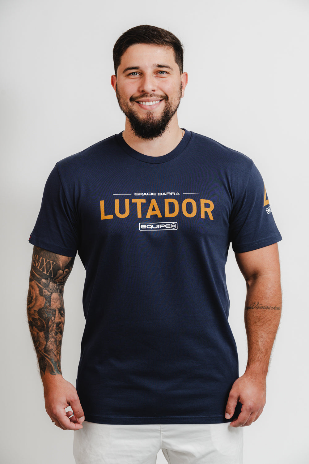 Camiseta GB Lutador - Azul Marinho