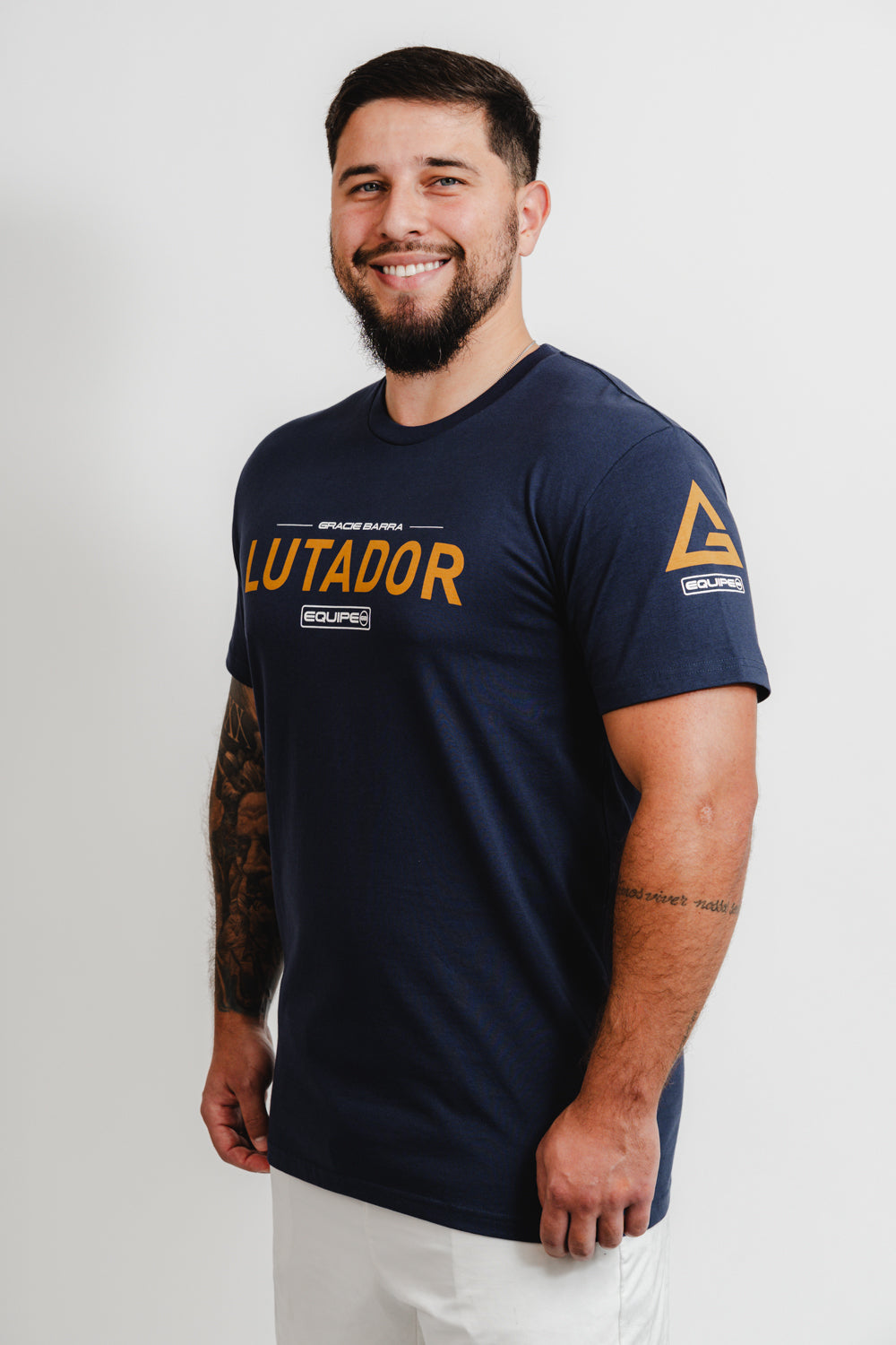Camiseta GB Lutador - Azul Marinho