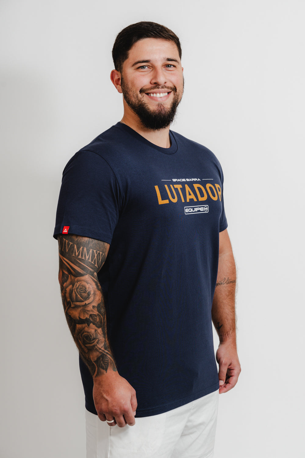 Camiseta GB Lutador - Azul Marinho