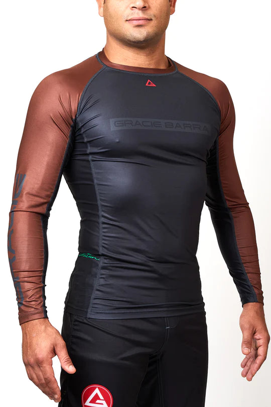 Rashguard Ranqueada M/L GB Edition - Marrom