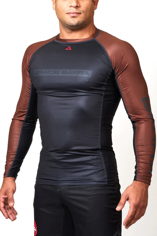 Rashguard Ranqueada M/L GB Edition - Marrom