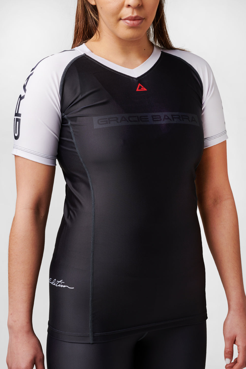 Rashguard Ranqueada M/C Feminina - Branca