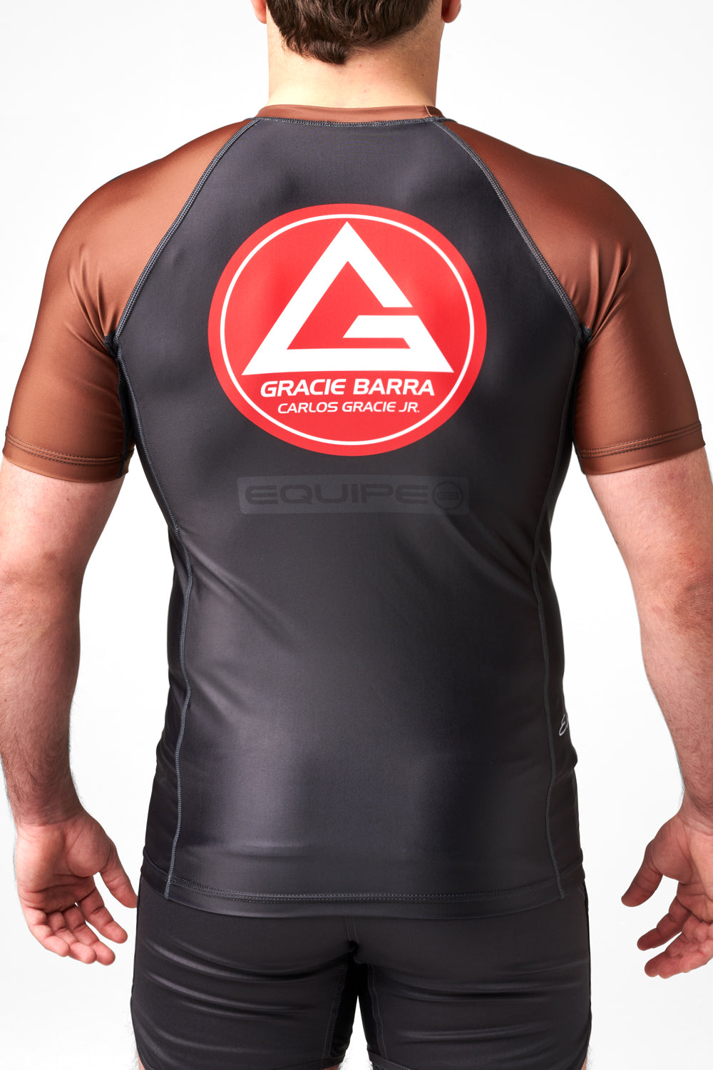 Rashguard Ranqueada M/C Unissex V3- Marrom