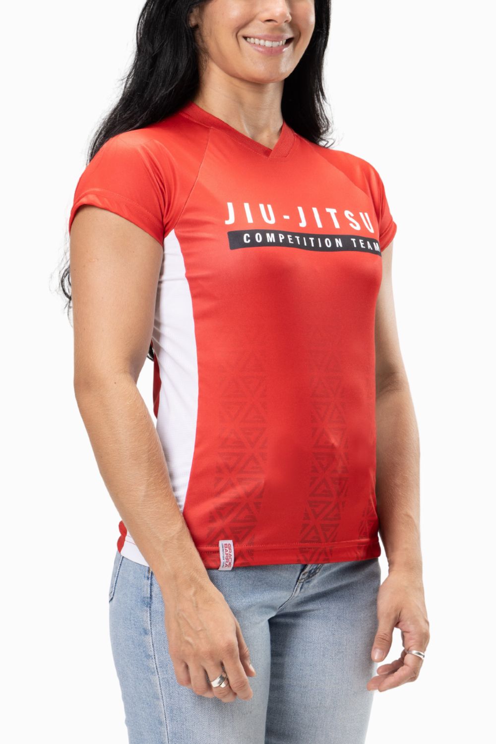 Camiseta Red Comp Team Jersey Feminina - Vermelha