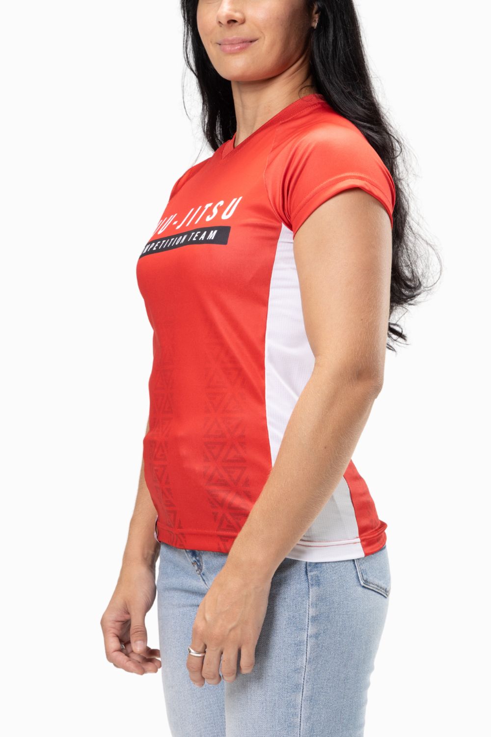 Camiseta Red Comp Team Jersey Feminina - Vermelha