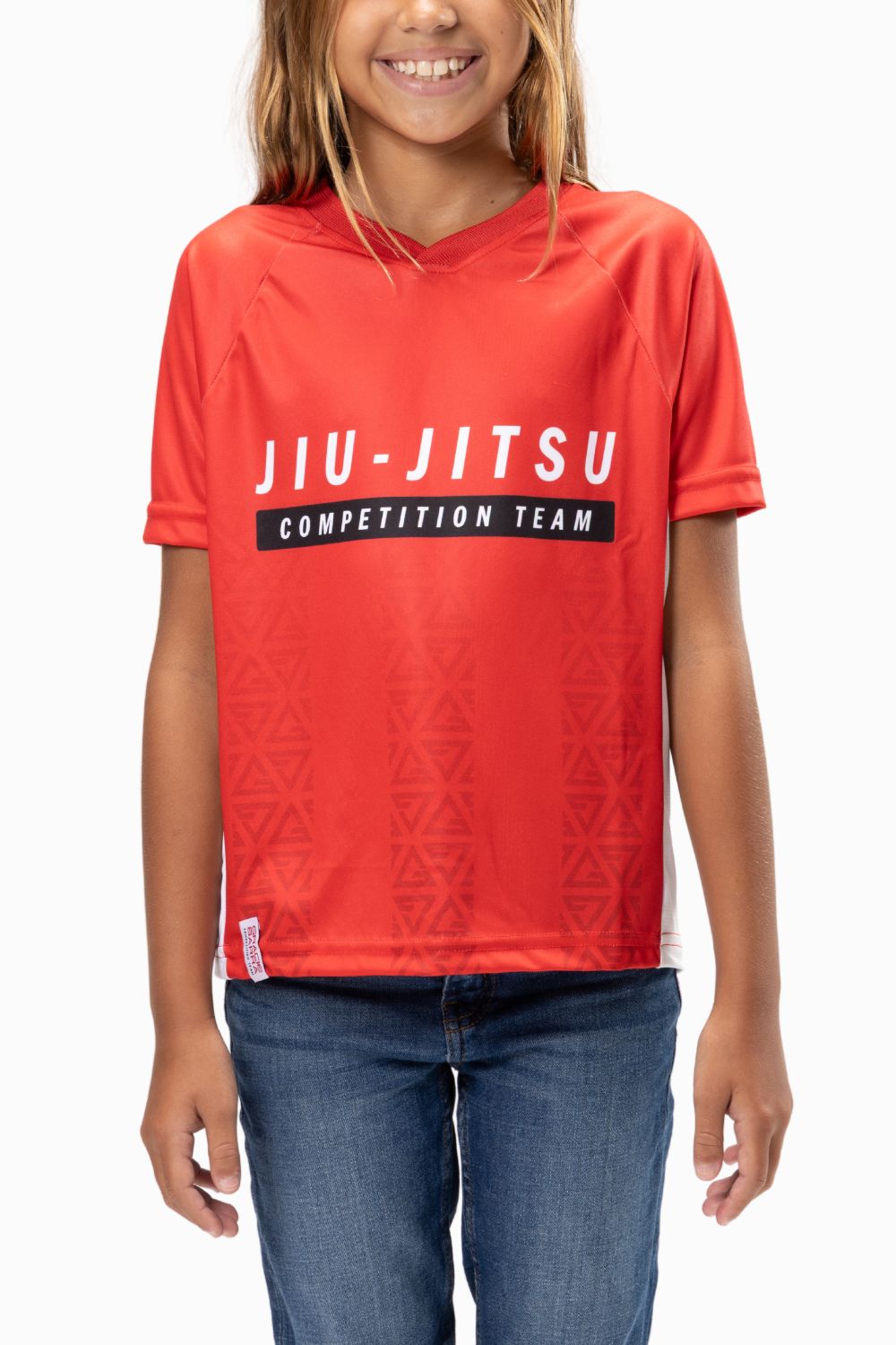 Camiseta Red Comp Team Jersey Infantil - Vermelha
