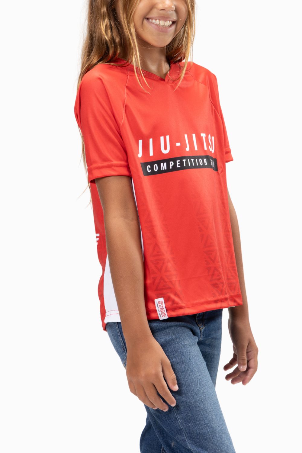 Camiseta Red Comp Team Jersey Infantil - Vermelha