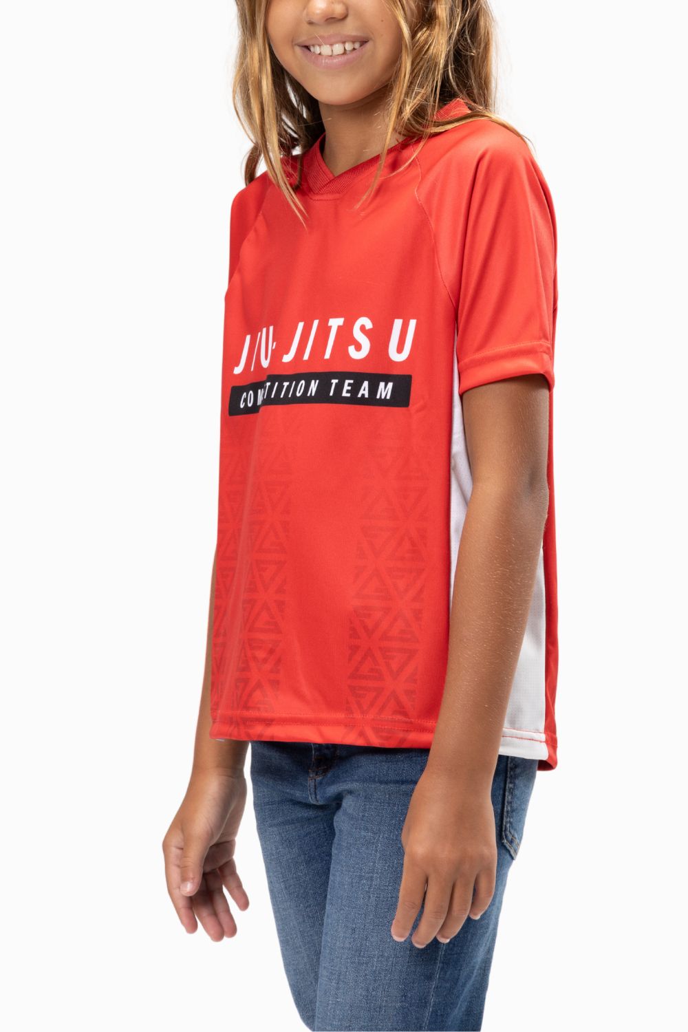 Camiseta Red Comp Team Jersey Infantil - Vermelha