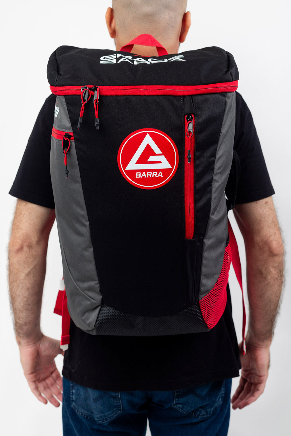 Mochila RS - Preta e Cinza