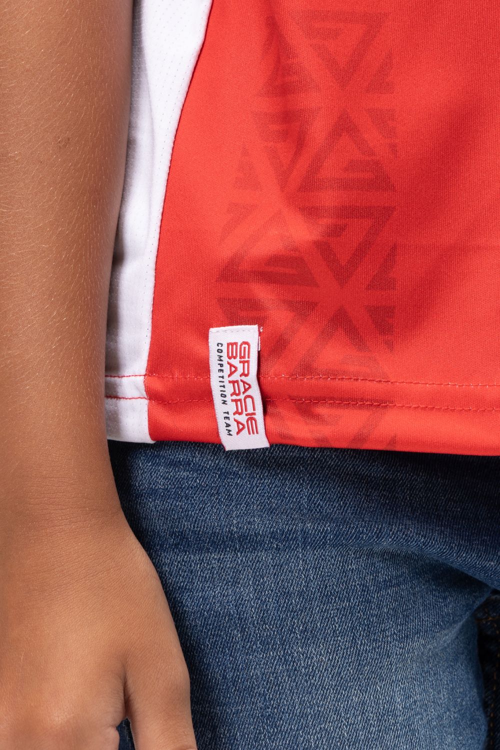 Camiseta Red Comp Team Jersey Infantil - Vermelha