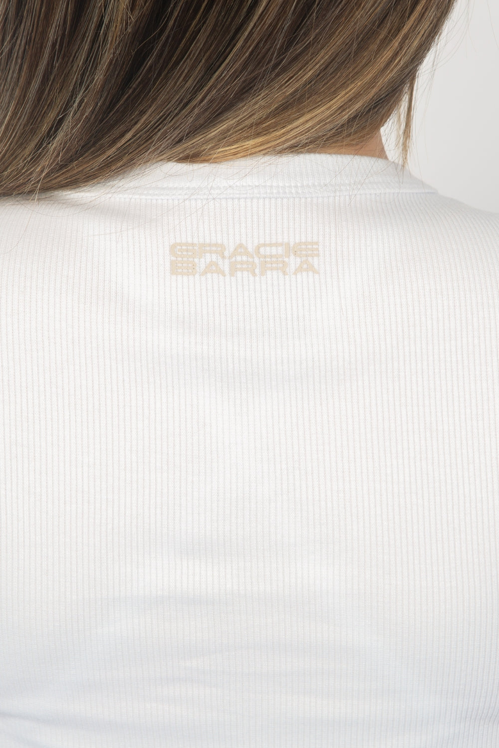 Cropped Legacy Canelado - Branco