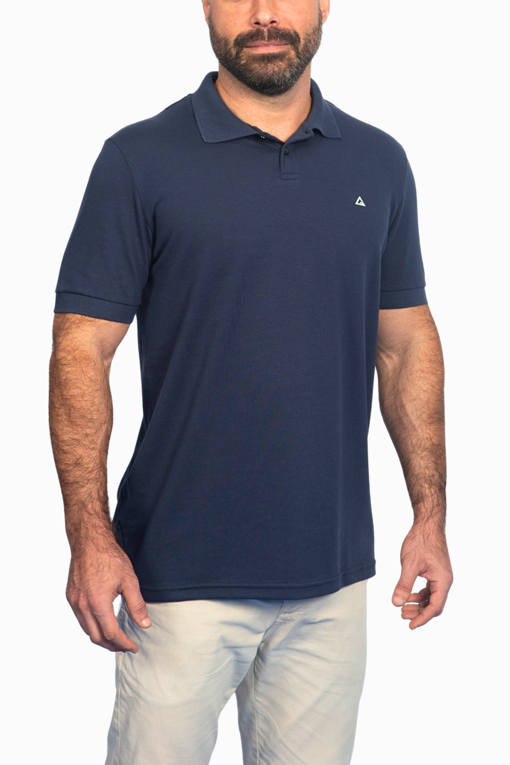 Polo Pima Piquet - Azul