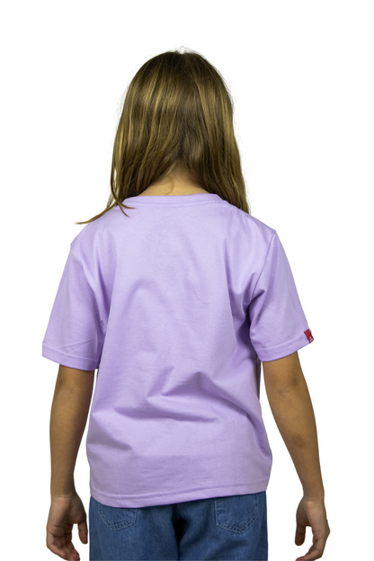 Camiseta Red Shield Infantil - Lilás