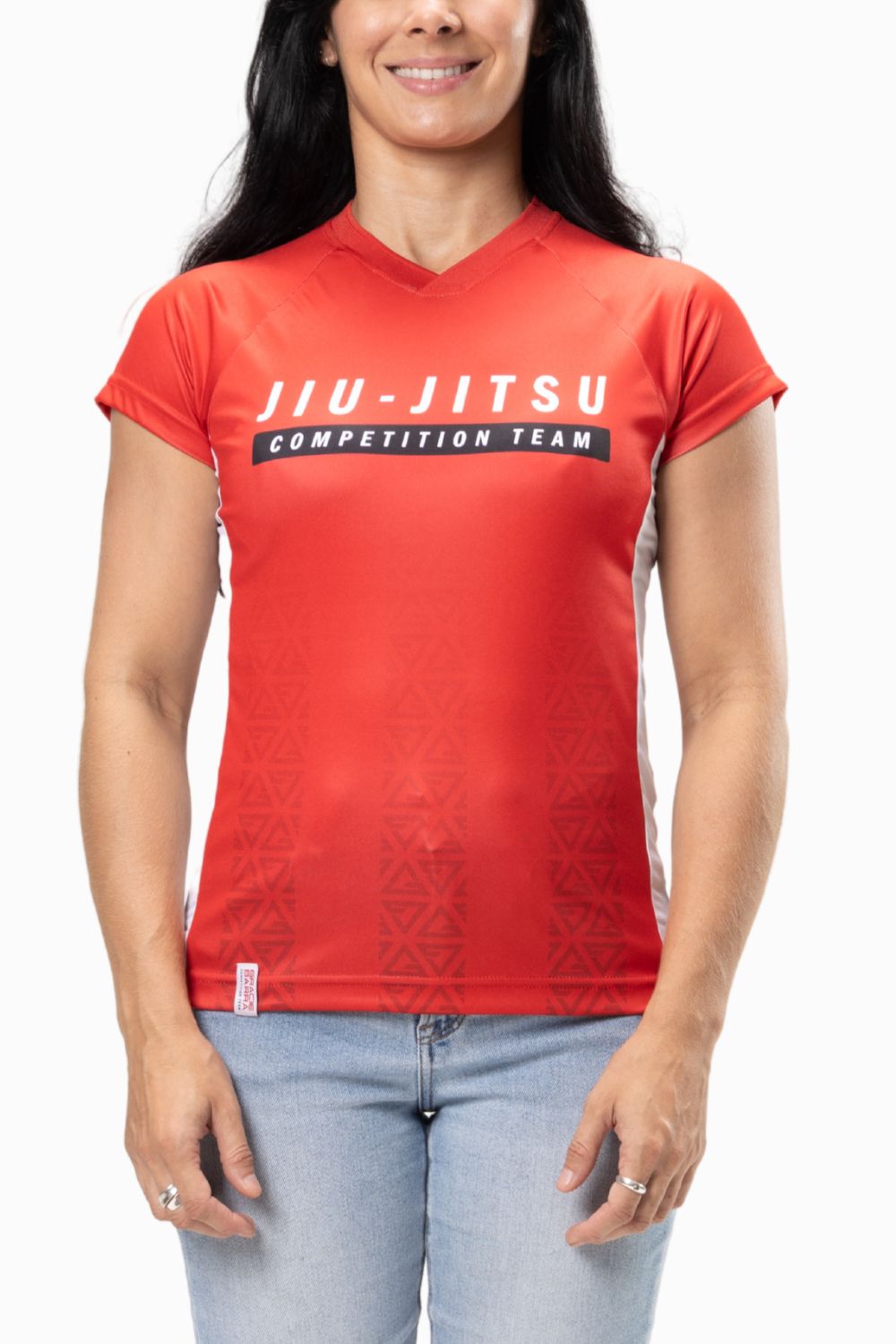 Camiseta Red Comp Team Jersey Feminina - Vermelha