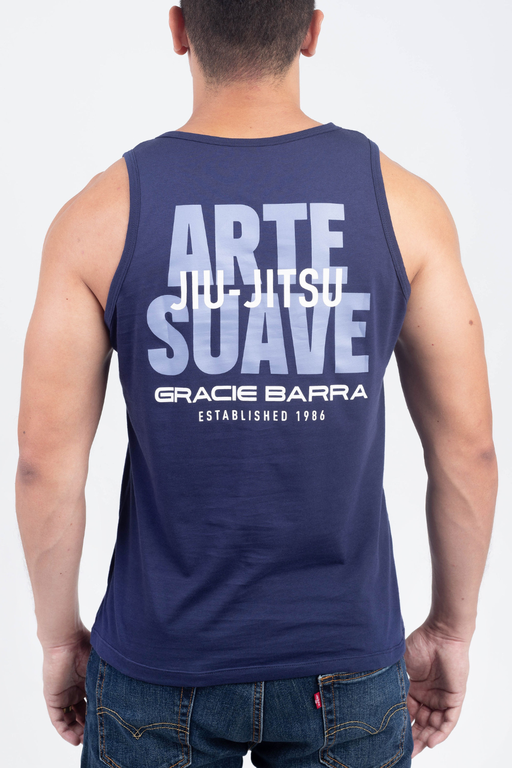 Regata Masculina Arte Suave - Azul Marinho