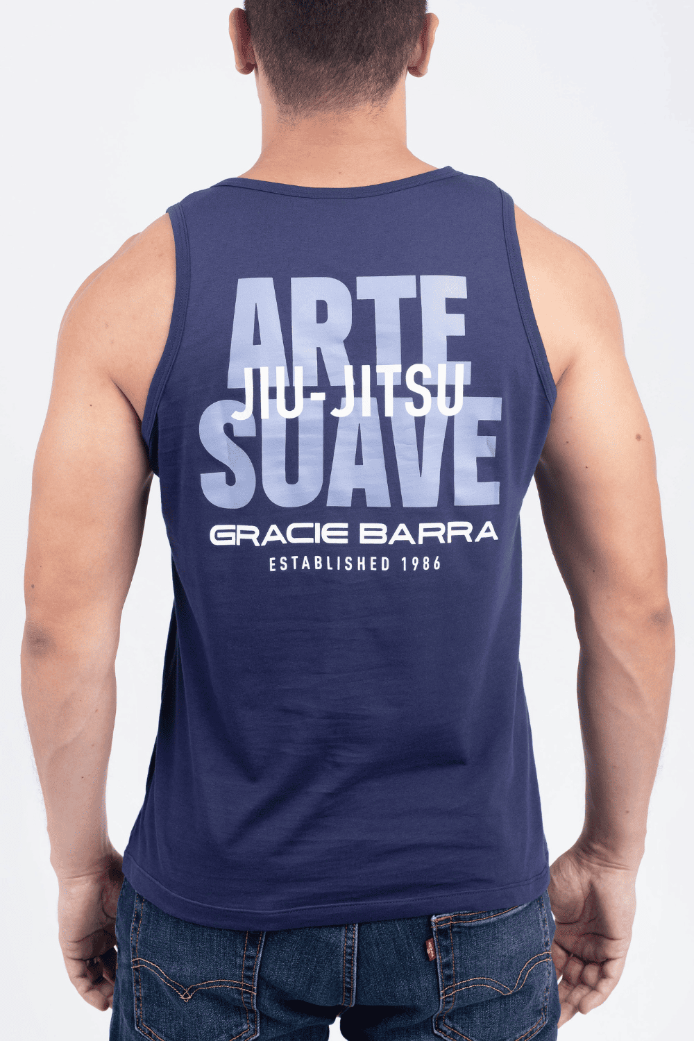 Regata Masculina Arte Suave - Azul Marinho