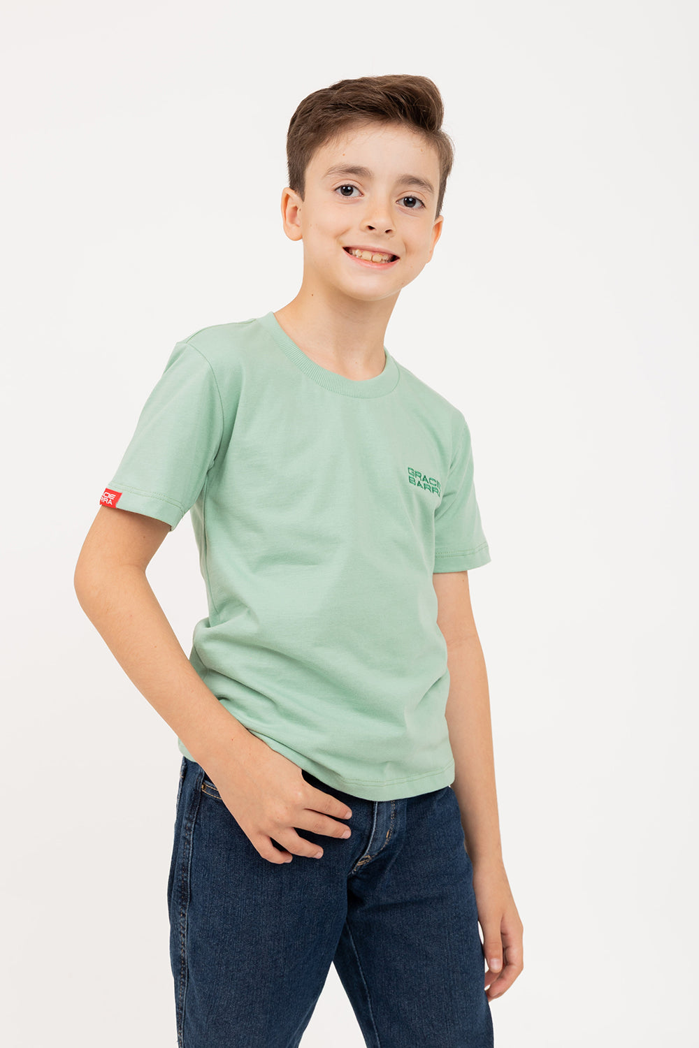 Camiseta Infantil Emblem - Verde