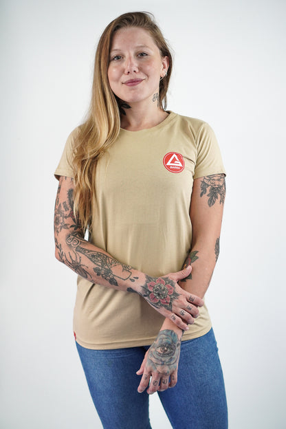 Camiseta RS feminina - Bege
