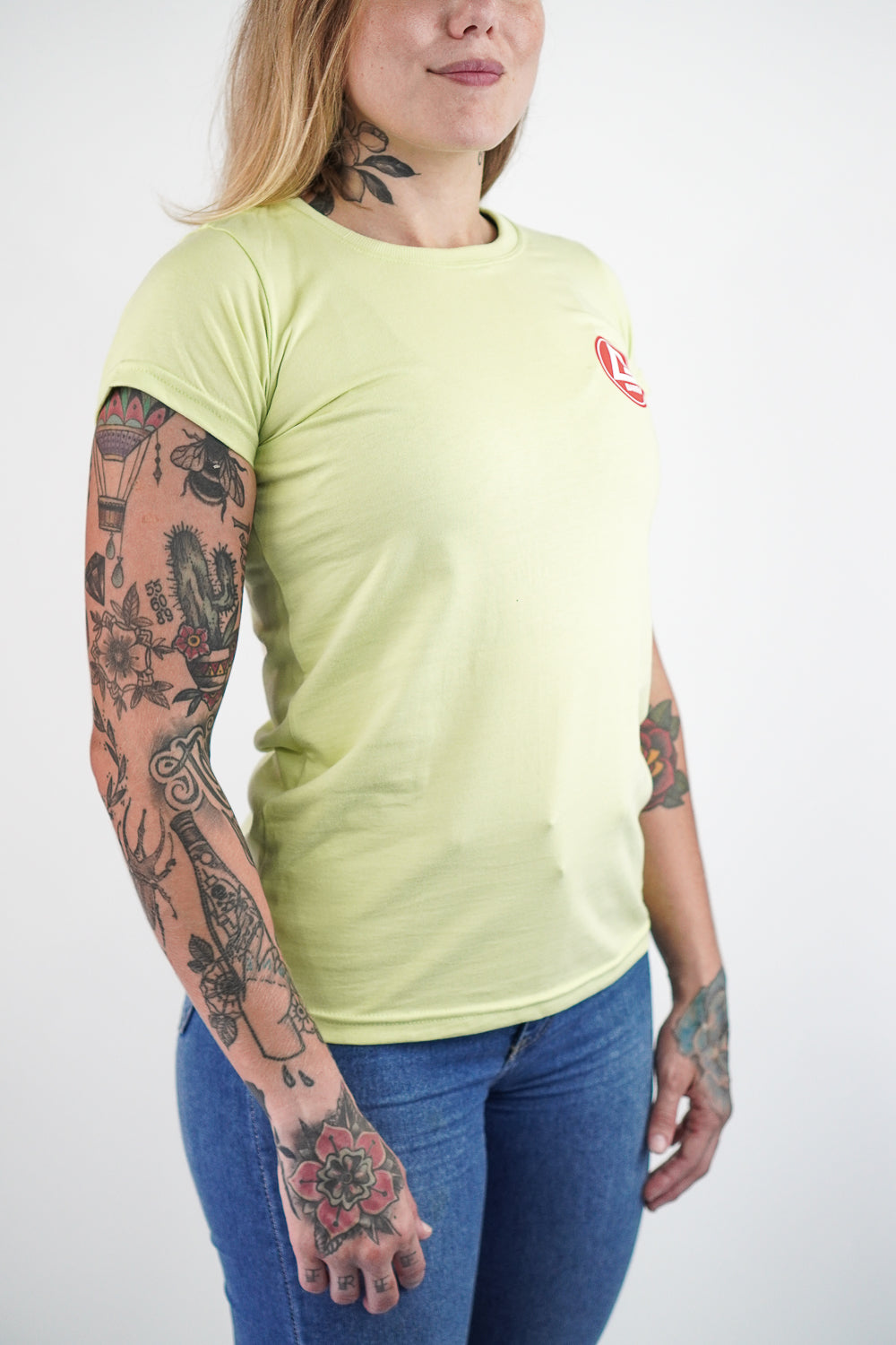 Camiseta RS feminina - Verde