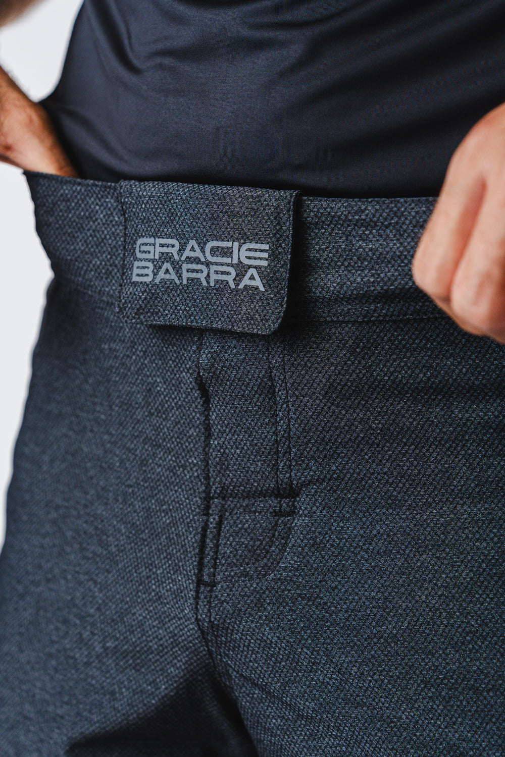 Bermuda No Gi Com Velcro GB Essentials - Preta