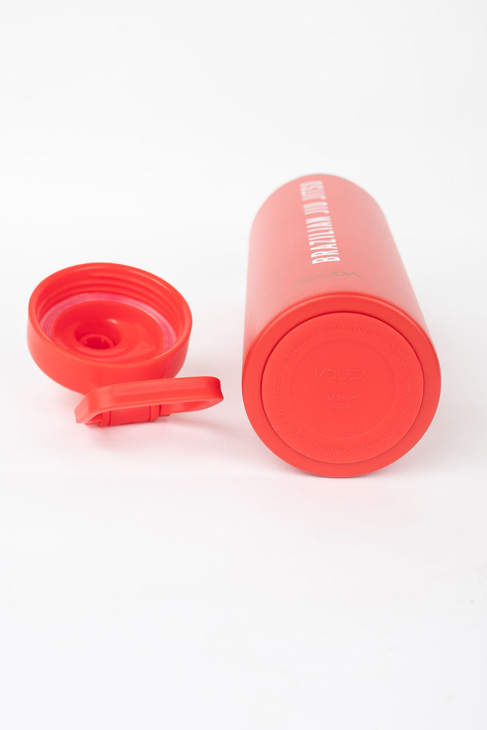 Garrafa Térmica Red Comp Team 660ml - Vermelha